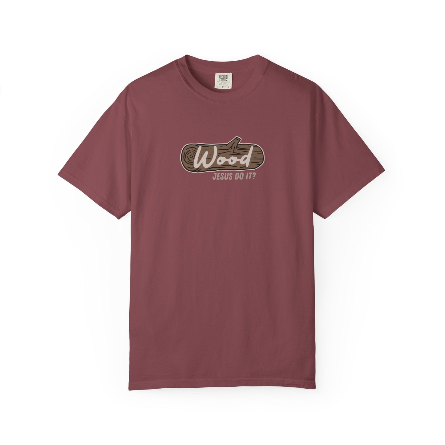 Wood Jesus Do It Tee