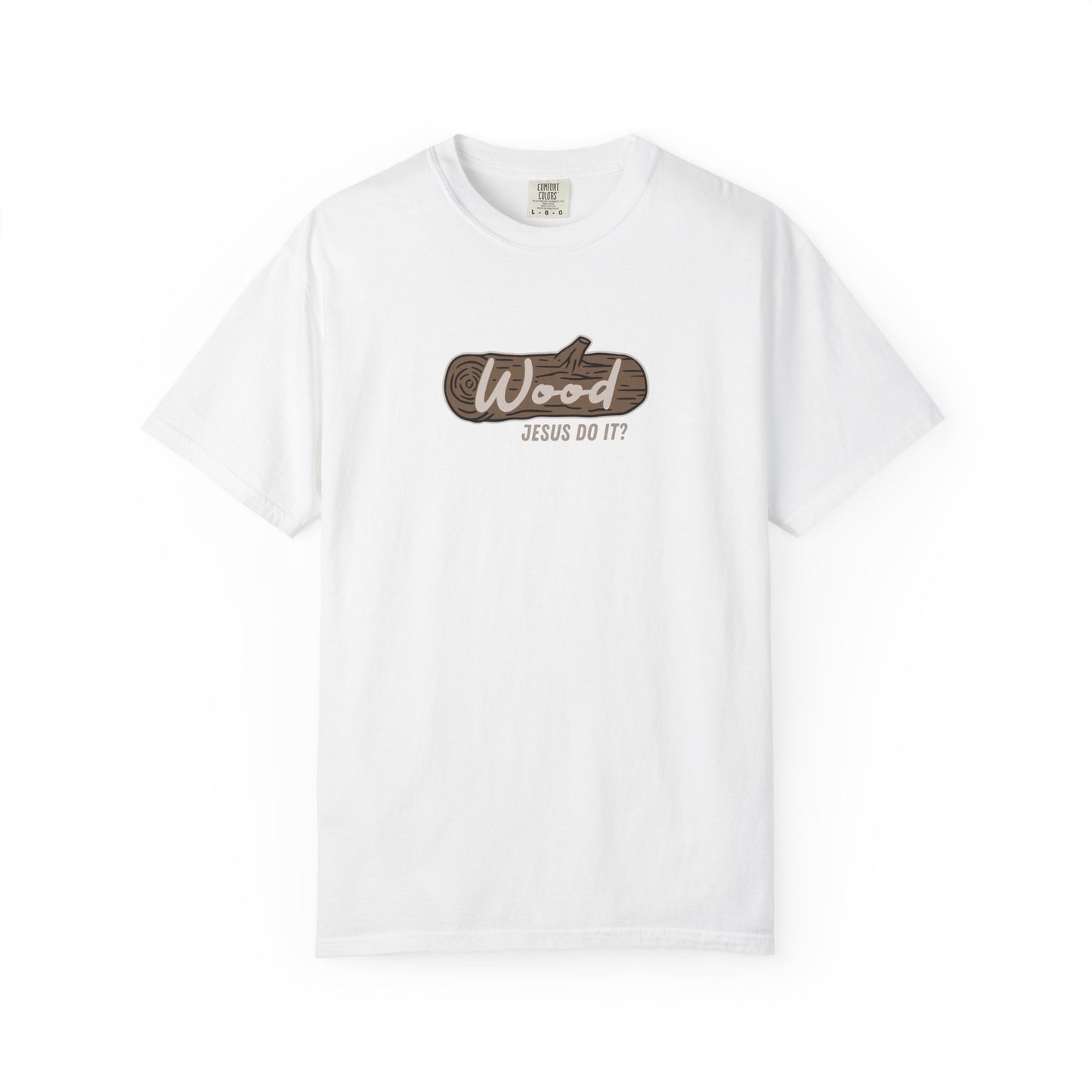 Wood Jesus Do It Tee