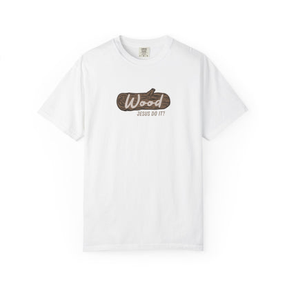 Wood Jesus Do It Tee
