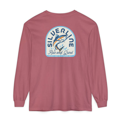 Rise and Grind long sleeve fishing tee