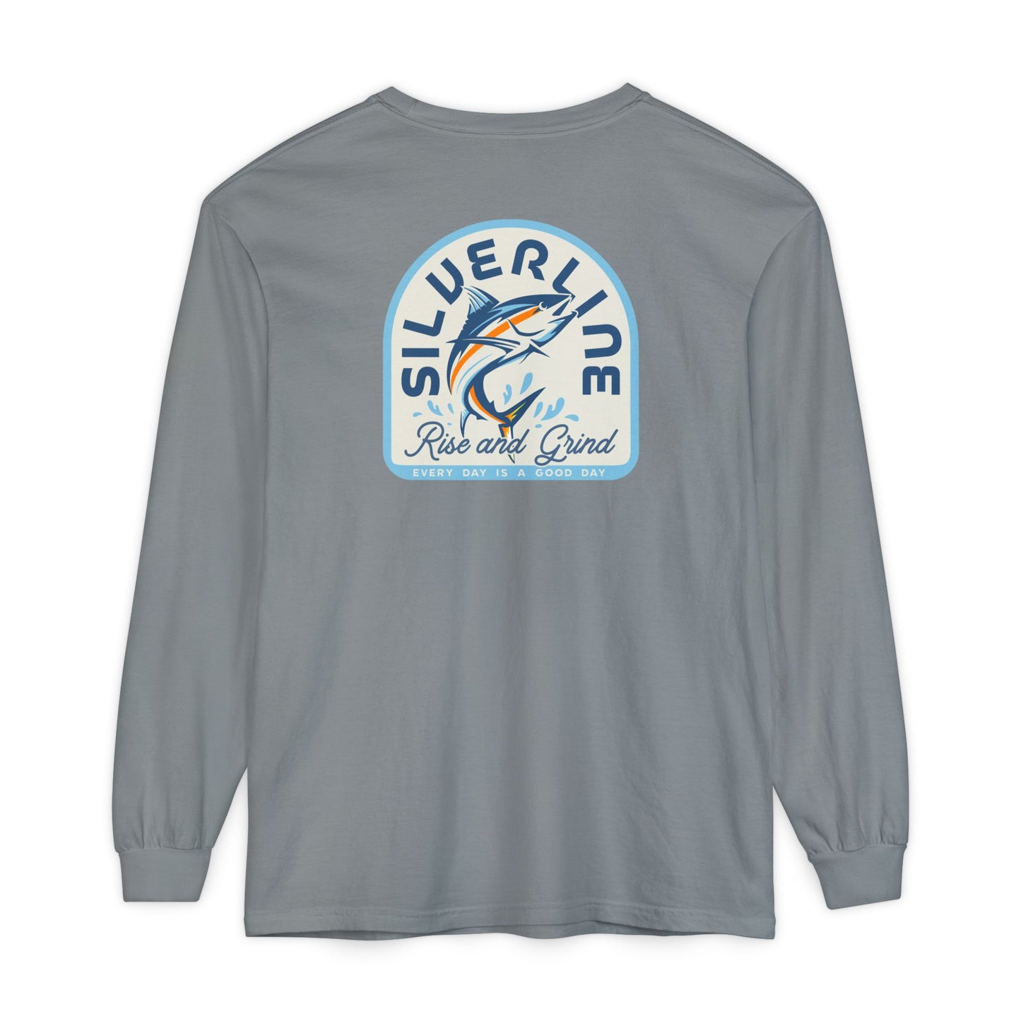 Rise and Grind long sleeve fishing tee