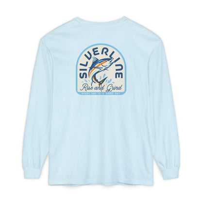 Rise and Grind long sleeve fishing tee