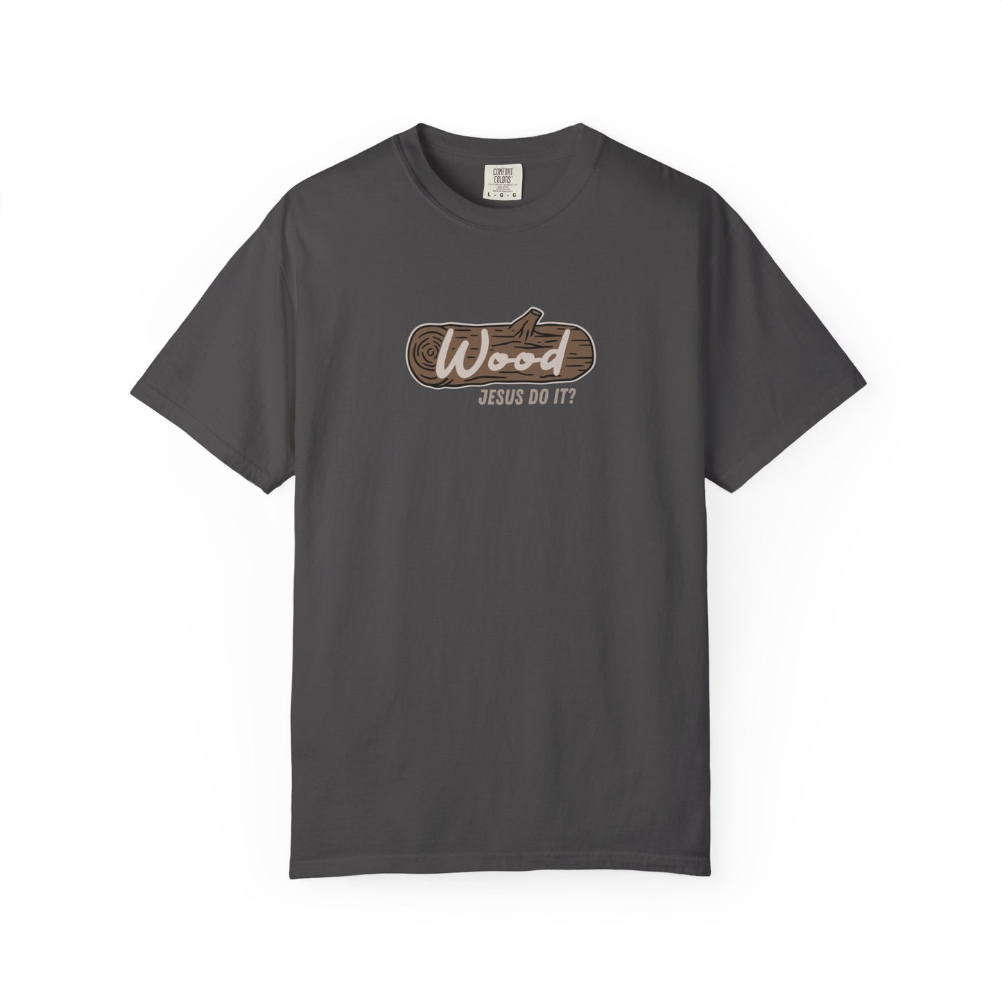 Wood Jesus Do It Tee