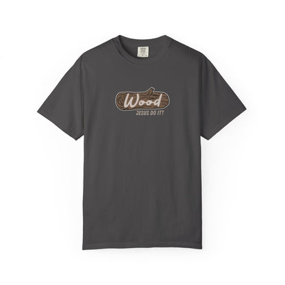 Wood Jesus Do It Tee
