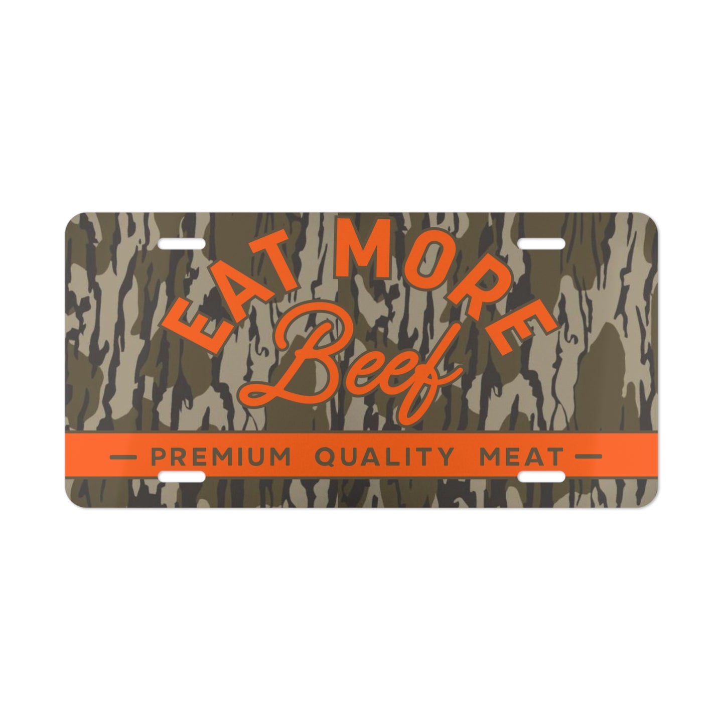 Camo Eat More Beef Plate