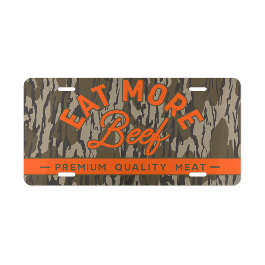 Camo Eat More Beef Plate
