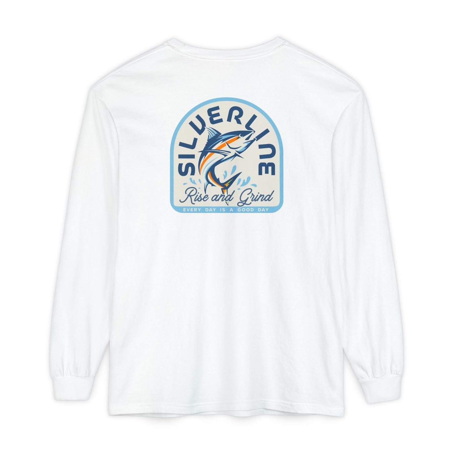 Rise and Grind long sleeve fishing tee