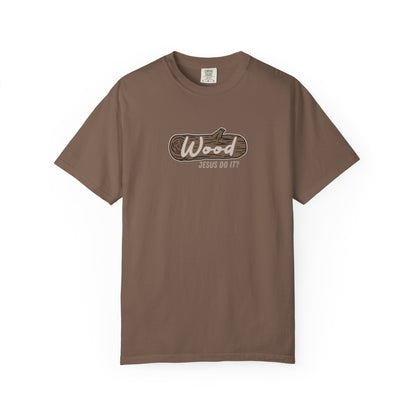 Wood Jesus Do It Tee