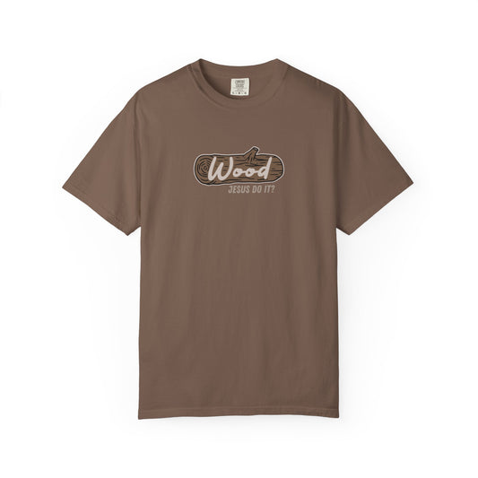 Wood Jesus Do It Tee
