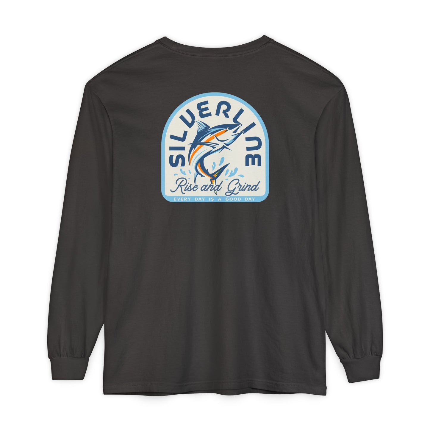 Rise and Grind long sleeve fishing tee