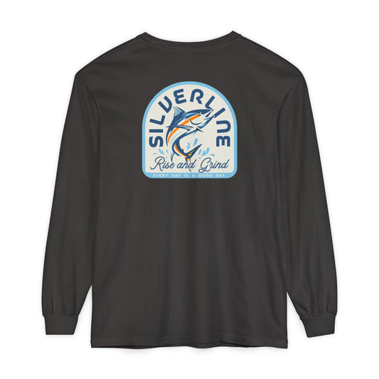 Rise and Grind long sleeve fishing tee