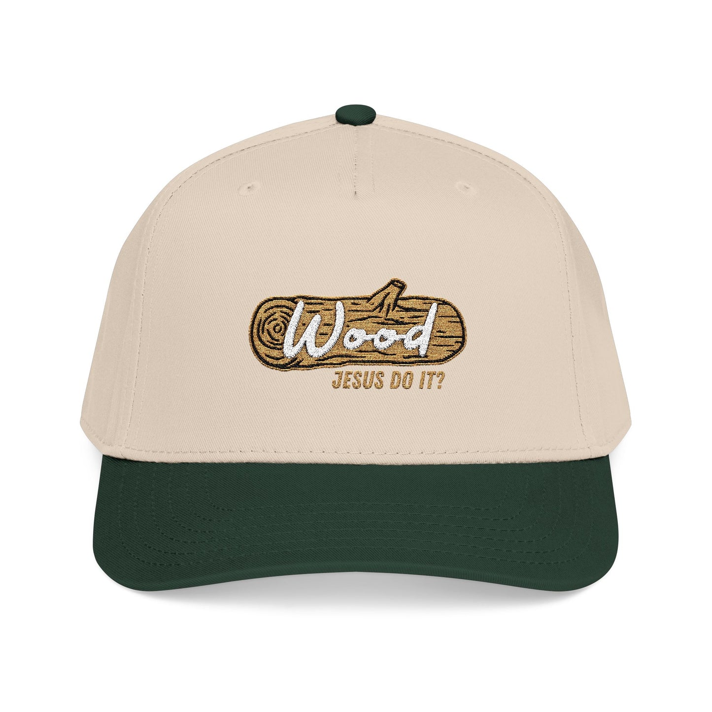 Wood Jesus Do it Baseball Hat