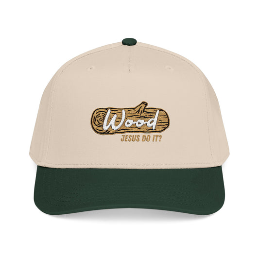 Wood Jesus Do it Baseball Hat