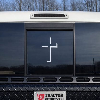 Simple Cross Decal