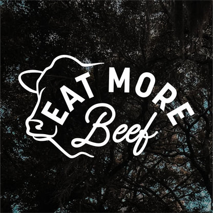Eat More Beef Decal