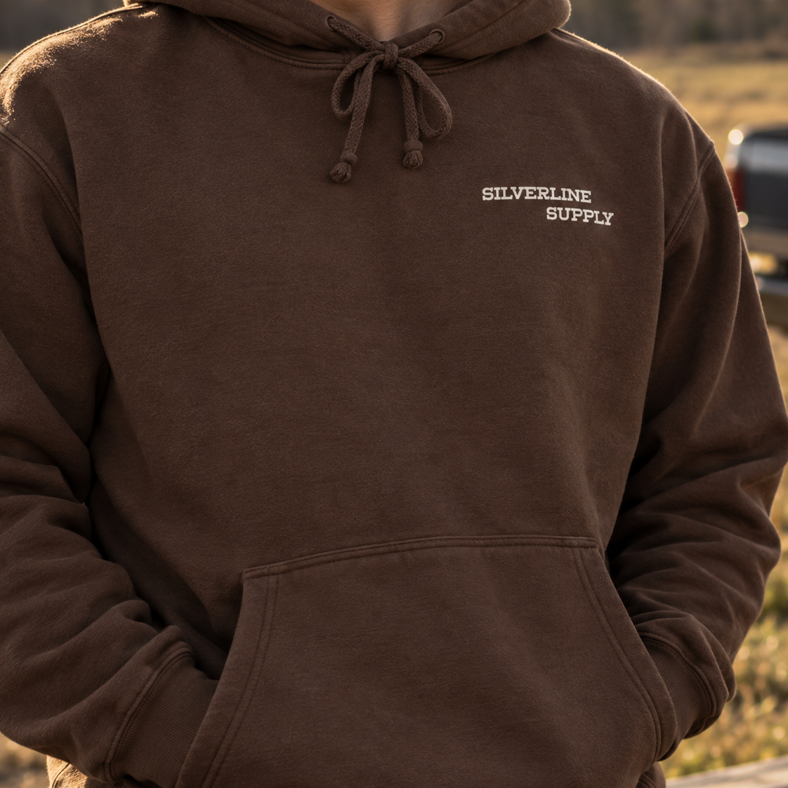 Eat More Beef Hoodie - Brown
