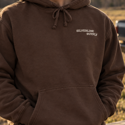 Eat More Beef Hoodie - Brown