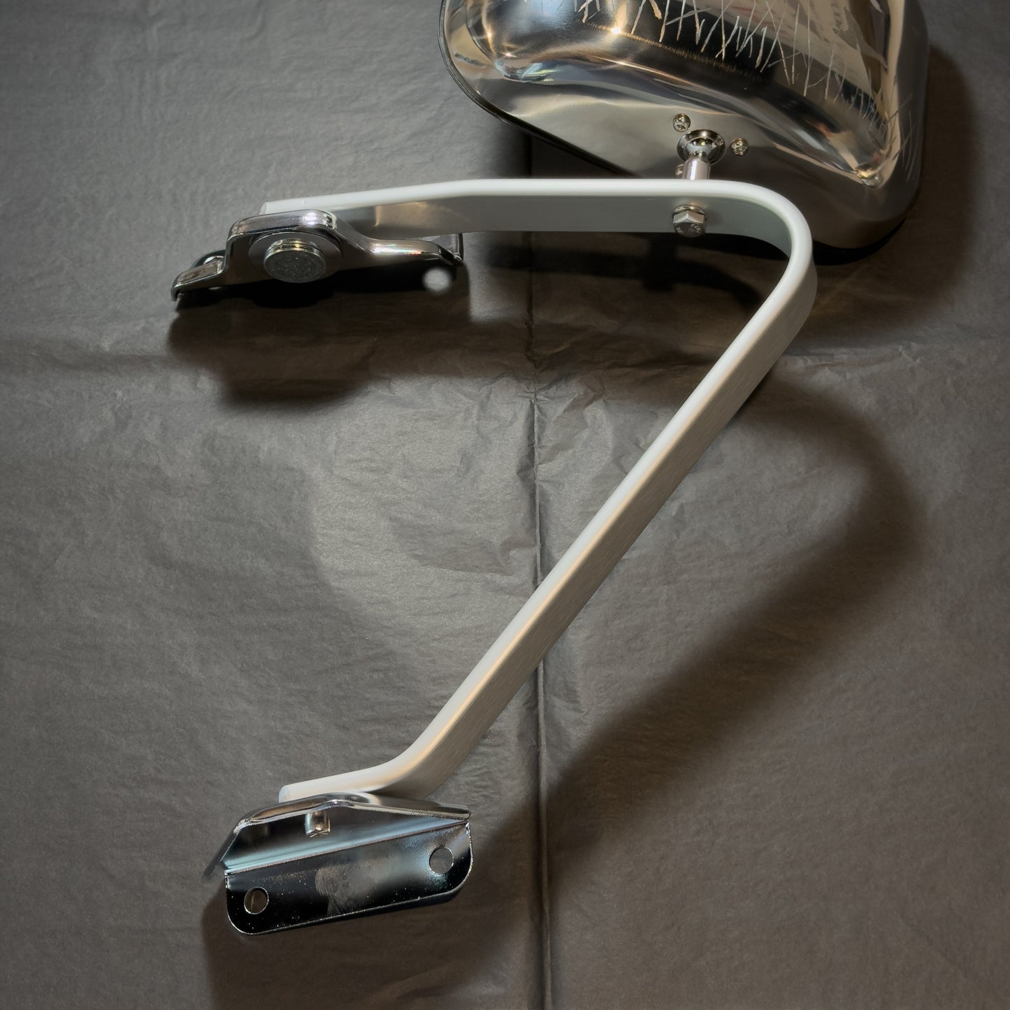 1990-1997 F-250 F-350 Chrome Mirrors 1 of 1  Hand Engraved