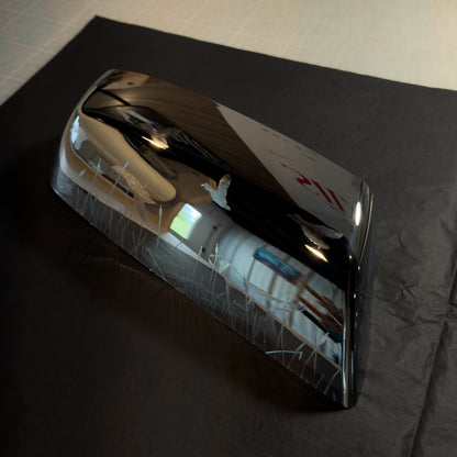 2014-2019 GM Chrome Mirror Caps 1 of 1  Hand Engraved