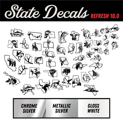 U.S. State Decals