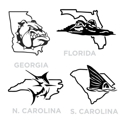 U.S. State Decals
