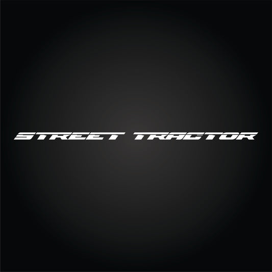 Street Tractor Decal