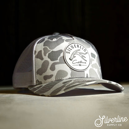 White Duck Camo Trucker Hat